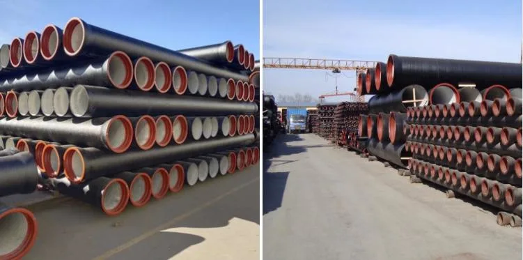 China 4 Inch C25 100mm 200mm 1000mm 1500mm Diameter Spun Ductile Iron Pipe 80