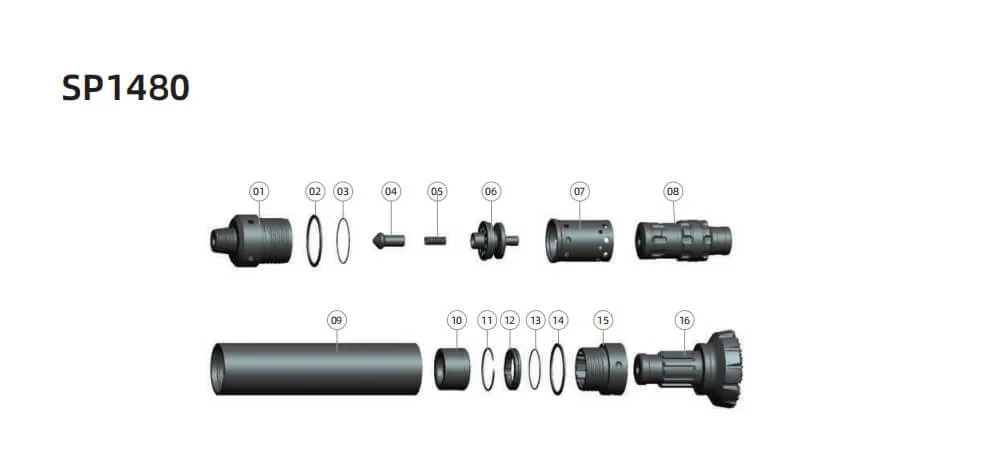 Rock Drilling Tools 100mm 4 Inch Down The Hole Hammer for Mining Water Well