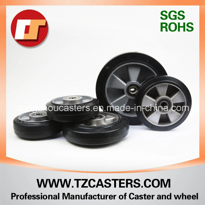 Wholesale 200mm Flat Free PU Foam Caster Wheel 8′ for Wheelchair Factory